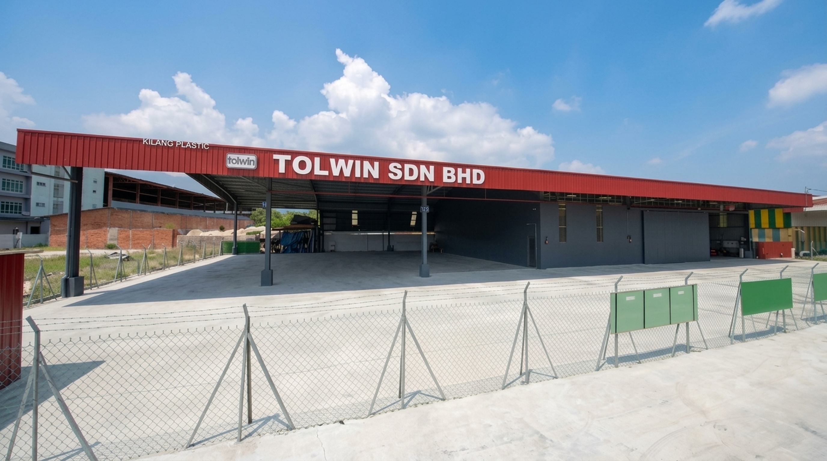 Tolwin Sdn Bhd Manufacturing Facility, Sungai Siput, Perak